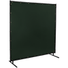 Steiner Protect-O-Screen Classic Welding Screen With 14 mil Green Tinted Transparent Vinyl Curtain, 8' x 8'