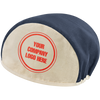 Steiner Cotton Beanie, Natural Side Panels, Colored Center Panels, Custom Printed, One Size Fits Most