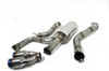 Stainless Steel Catback Exhaust with Dual Tips Ford Focus ST 13-17 Agency Power
