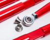 Adjustable Rear Radius Rod Set Red Can-Am Maverick X3 RS Agency Power