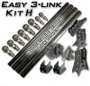 Easy 3 Link Kit H Adjustable Upper link No Tubing Inside Frame Centered Artec Industries Easy 3 Link Kit H Adjustable Upper link No Tubing Inside Frame Centered Artec Industries
