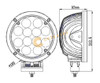 7" Round Spot Light in Chrome Housing/Sold Single