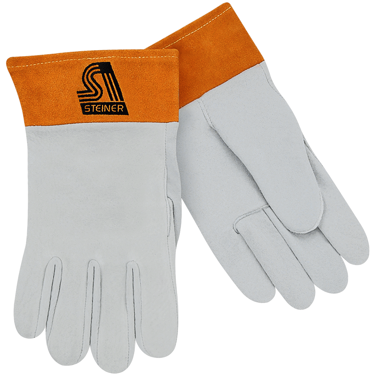 Steiner Split Deerskin TIG Welding Gloves, Unlined, Short Cuff, Medium