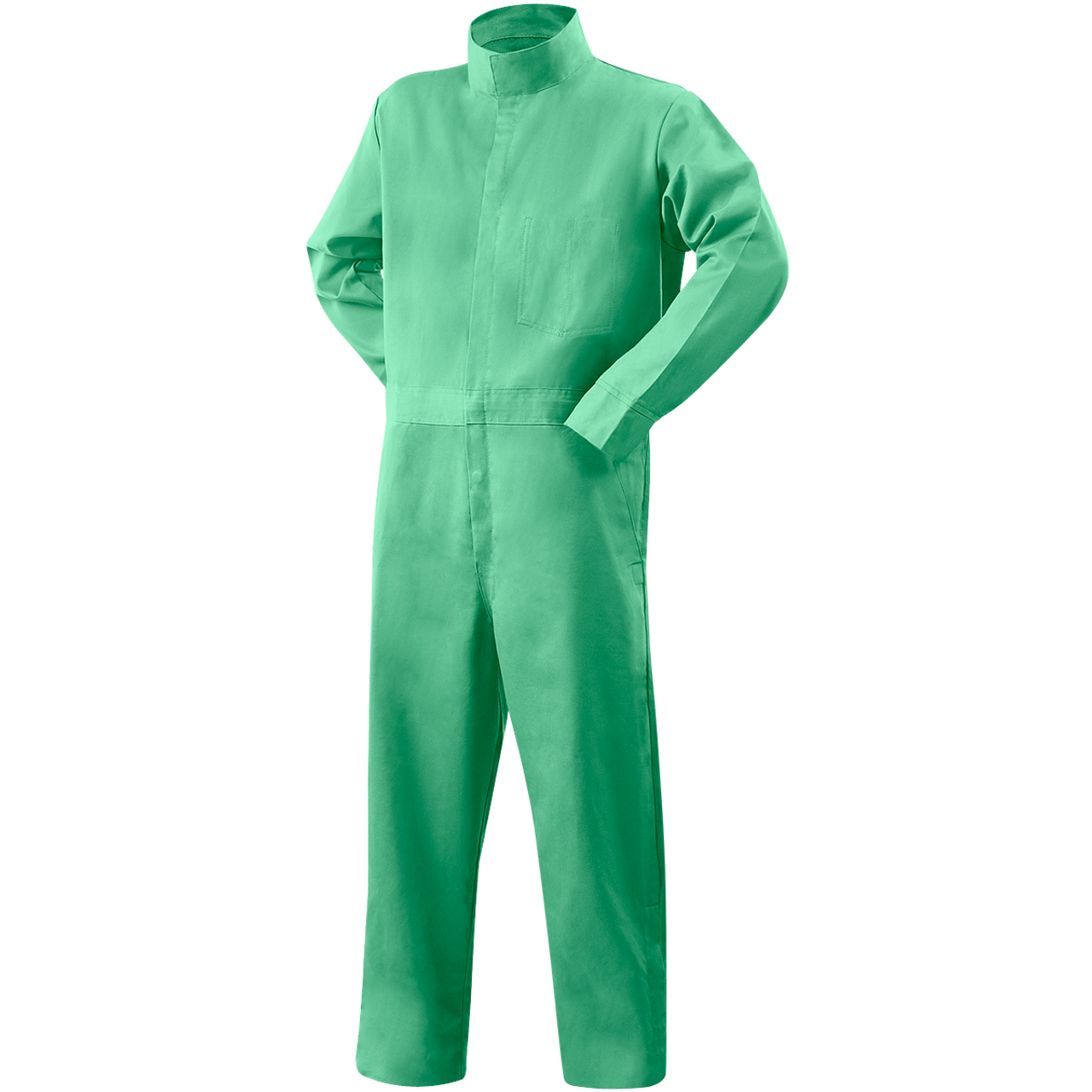 Steiner Arc ProTech 9 oz Cotton Arc Resistant Coveralls, NFPA 70E, ATPV 10.0 cal/cm², Green, 3X-Large Steiner Arc ProTech 9 oz Cotton Arc Resistant Coveralls, NFPA 70E, ATPV 10.0 cal/cm², Green, 3X-Large