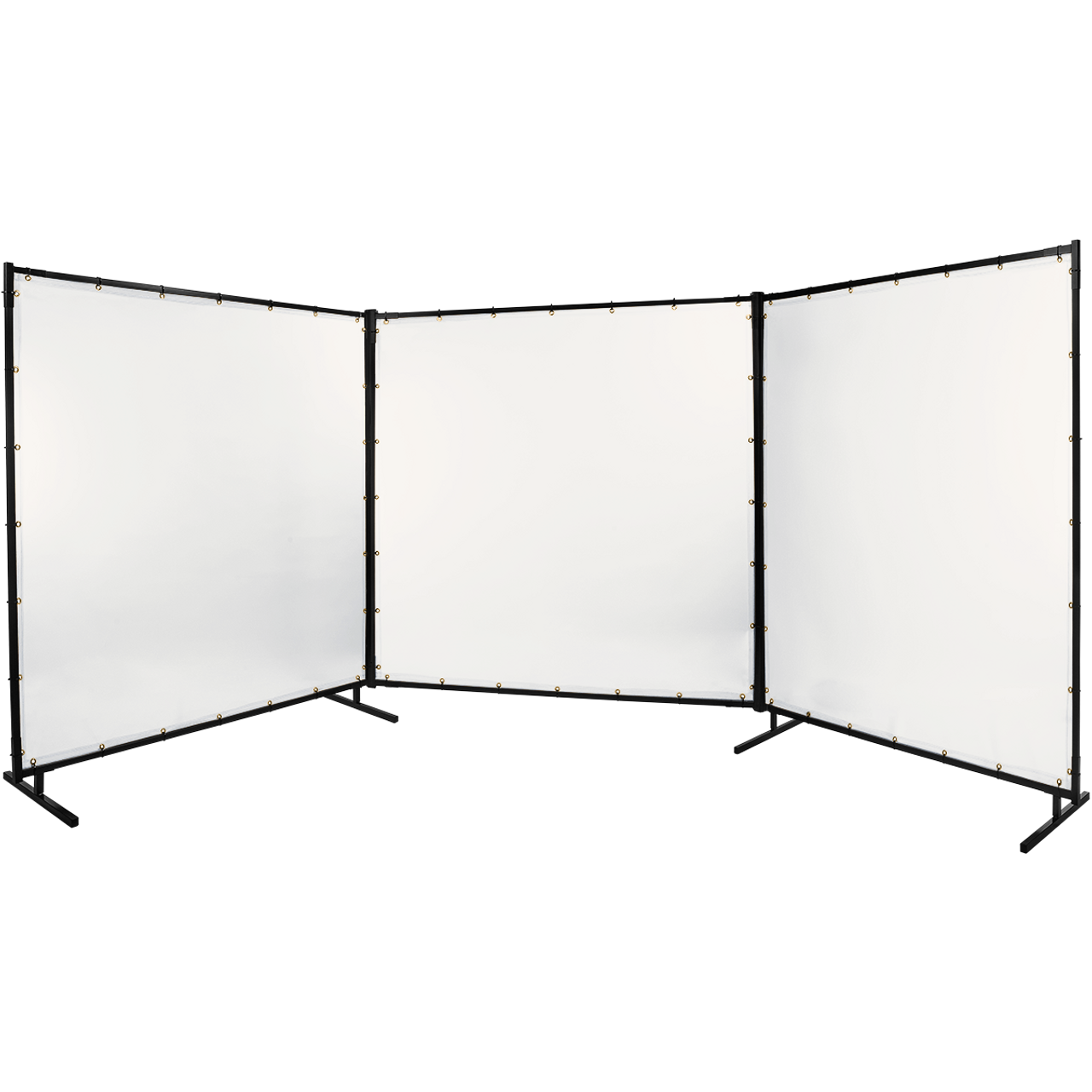 Steiner Protect-O-Screen Classic Welding Screen With 16 mil Clear Vinyl Curtain, 5' x 6'