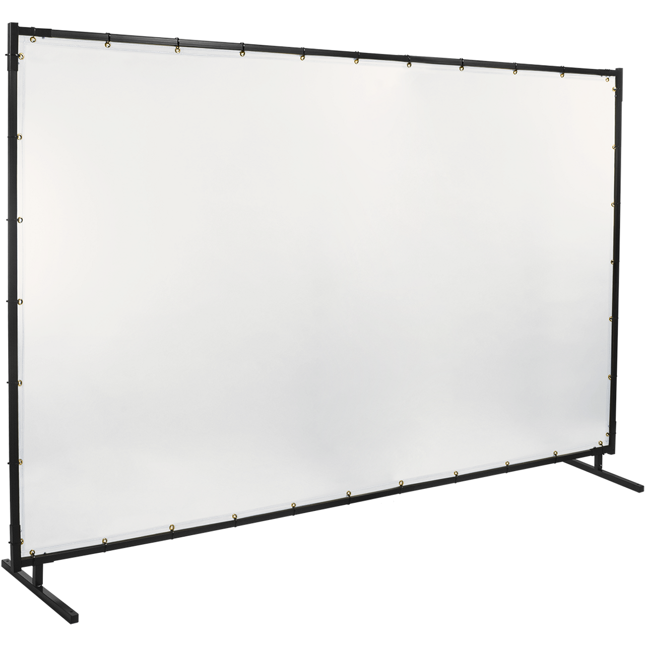 Steiner Protect-O-Screen HD Welding Screen With 16 mil Clear Vinyl Curtain, 6' x 10'