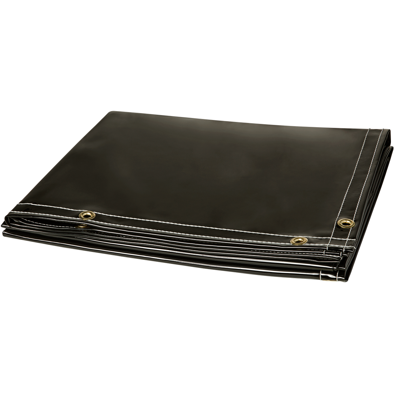 Steiner ArcView 14 mil Smoke Gray Tinted Transparent Vinyl Welding Curtain, 6' x 6'