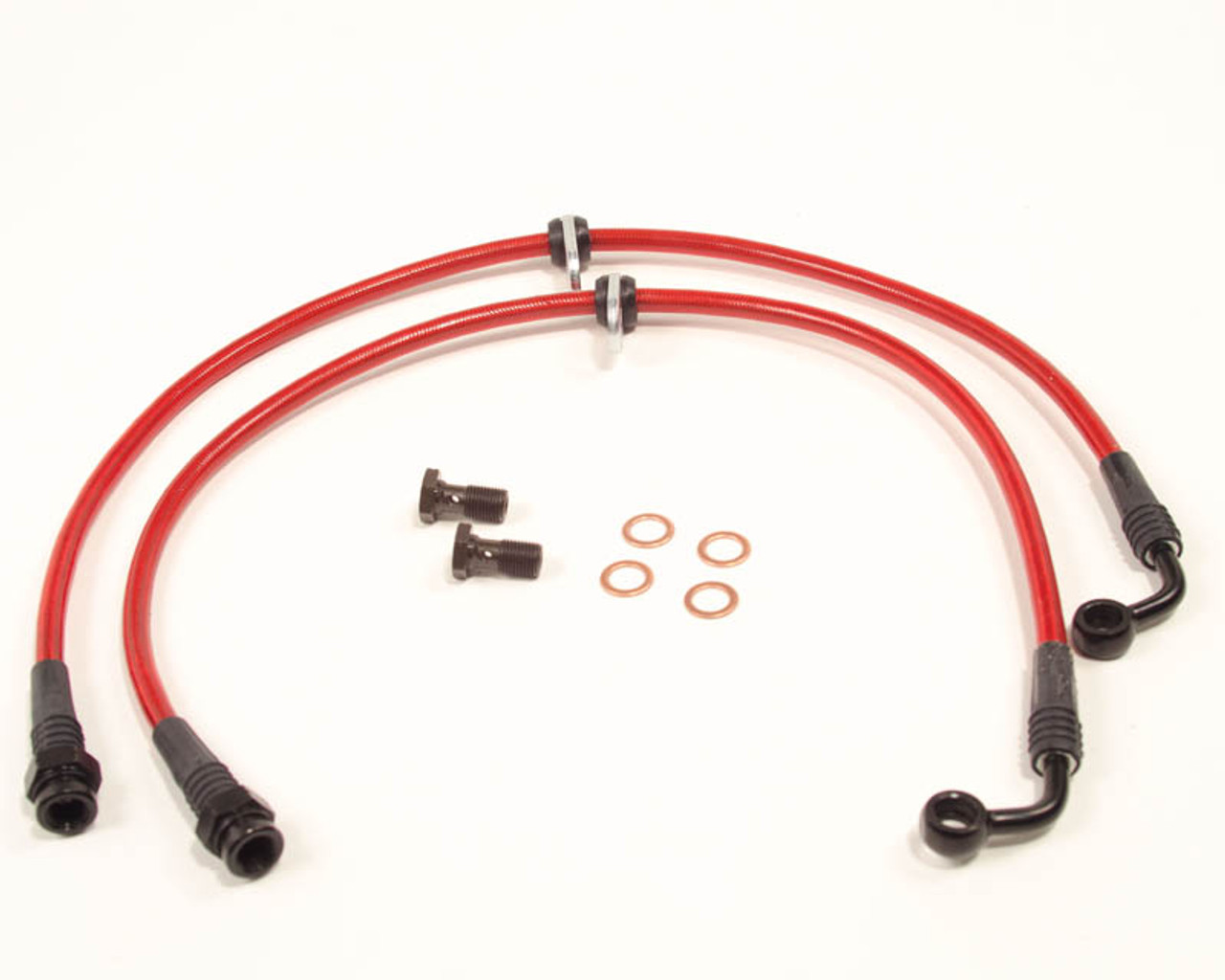 Front Steel Braided Brake Lines 02-06 Acura RSX Agency Power