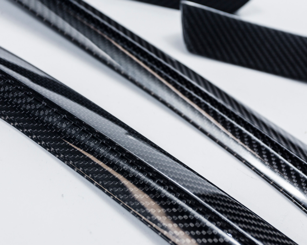 Agency Power Carbon Fiber Bumper Canards Mercedes C63 W205
