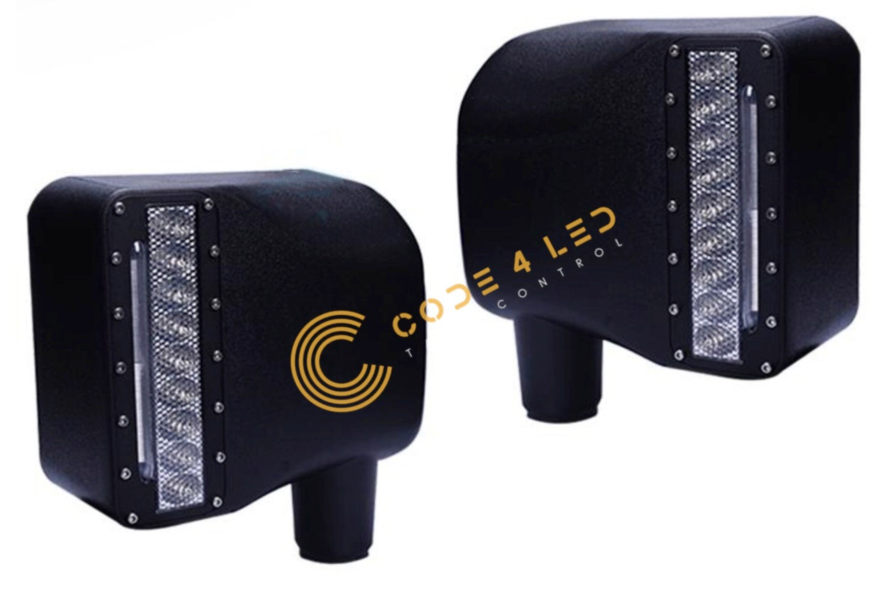 Side Mirror Set with LED Lights/Blinkers