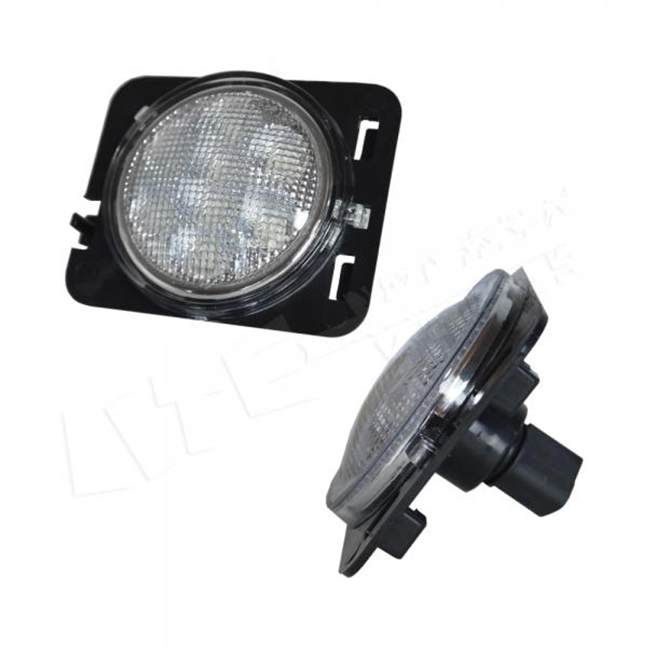 Jeep Wrangler JK Side Marker Light - Smoked Lens