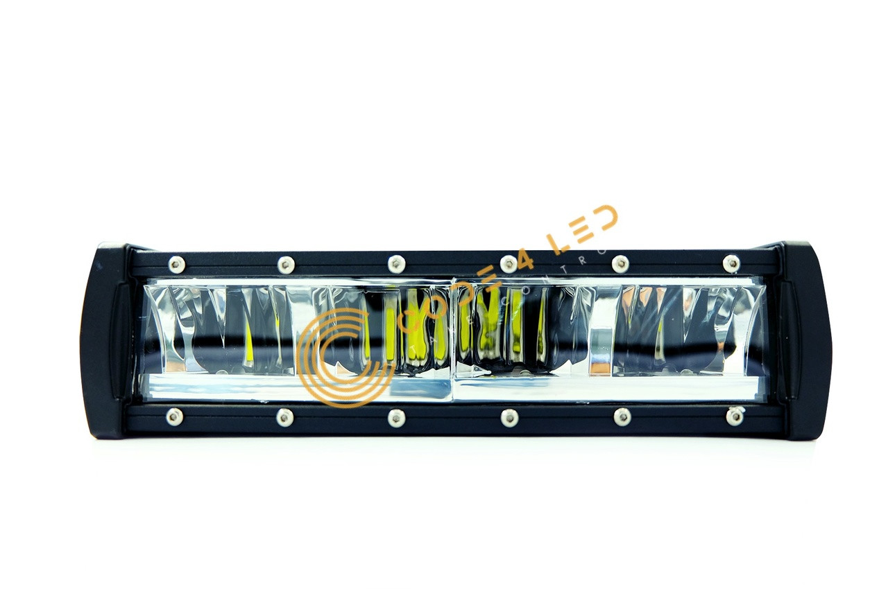 10" 40 watt LED Light Bar Single Row Scene