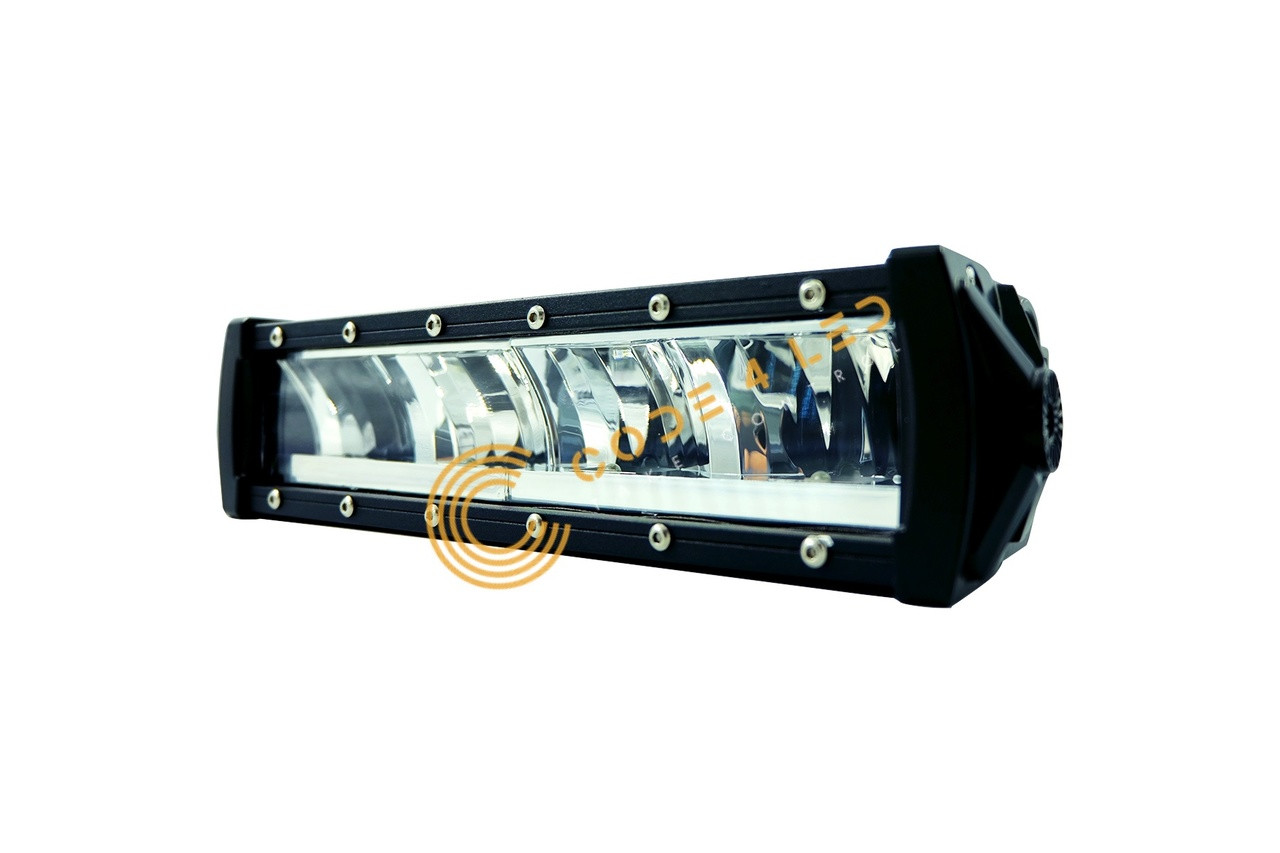 10" 40 watt LED Light Bar Single Row Scene