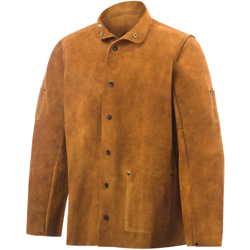 Steiner Weld-Cool Premium Side Split Cowhide Welding Jacket, 30", X-Large