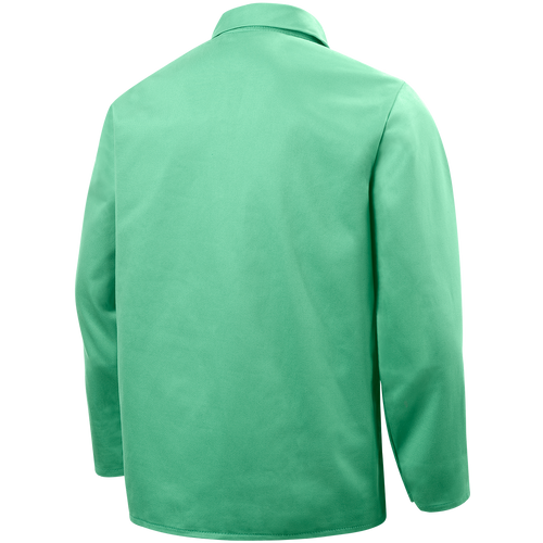 Steiner 12 oz Flame Resistant Cotton Jacket, 30" Green, Medium