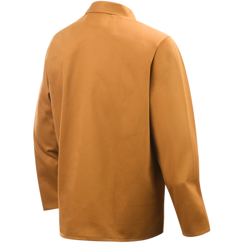 Steiner 12 oz Flame Resistant Cotton Jacket, 30" Brown, X-Large
