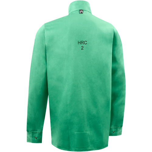 Steiner Arc ProTech 9 oz Cotton Arc Resistant Jacket, NFPA 70E, ATPV 10.0 cal/cm², 30" Green, Medium