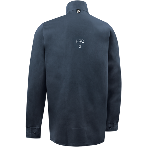 Steiner Arc ProTech 9 oz Cotton Arc Resistant Jacket, NFPA 70E, ATPV 10.0 cal/cm², 30" Navy Blue, 6X-Large