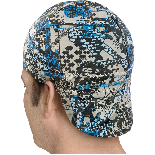 Steiner KRAZY KAP, 100% Cotton, Reversible Pattern/Solid, One Size Fits Most (M-XL)