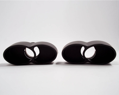 Matte Black Exhaust Tips Porsche 997 Carrera S Agency Power Matte Black Exhaust Tips Porsche 997 Carrera S Agency Power