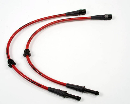 Rear Steel Braided Brake Lines 98-06 BMW 3-Series E46 Agency Power Rear Steel Braided Brake Lines 98-06 BMW 3-Series E46 Agency Power