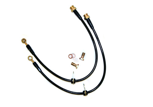 Rear Steel Braided Brake Lines 08-15 Mitsubishi EVO X Agency Power Rear Steel Braided Brake Lines 08-15 Mitsubishi EVO X Agency Power