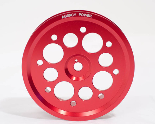 Light Weight Crank Pulley Red 03-07 Scion xB | xA Agency Power Light Weight Crank Pulley Red 03-07 Scion xB | xA Agency Power
