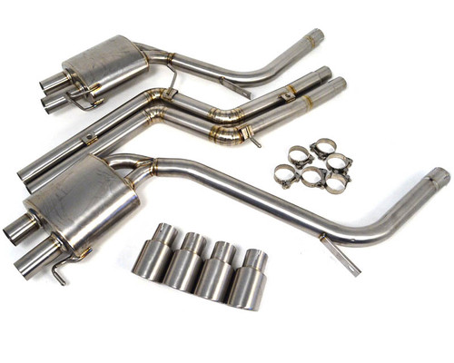 Titanium Exhaust 08-12 Audi S5 Agency Power Titanium Exhaust 08-12 Audi S5 Agency Power