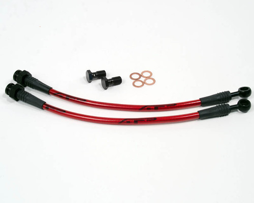 Rear Steel Braided Brake Lines 89-94 Nissan 240SX S13 Agency Power Rear Steel Braided Brake Lines 89-94 Nissan 240SX S13 Agency Power