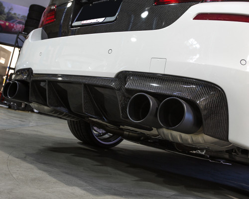 Carbon Fiber Rear Diffuser 12-17 BMW F10 M5 Agency Power Carbon Fiber Rear Diffuser 12-17 BMW F10 M5 Agency Power