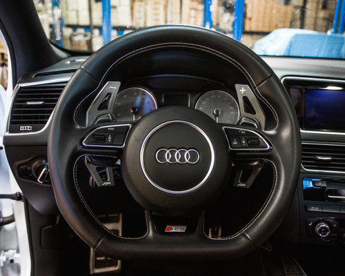 Paddle Shifter Extensions Tungsten Audi S and RS Agency Power