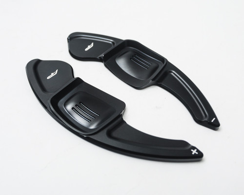 Paddle Shifter Extensions Black 2014 Volkswagen Golf | GTI MK7 Agency Power