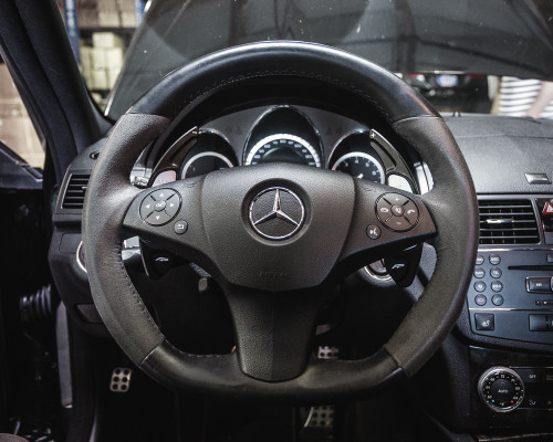 Paddle Shifter Extensions Black Mercedes Benz AMG Agency Power