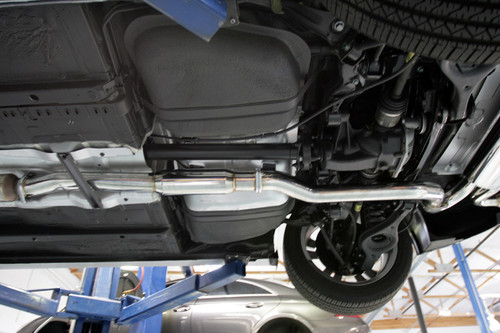 Catback Exhaust w/Stainless Steel Exhaust Tips 09-12 Hyundai Genesis 2.0 Turbo Agency Power