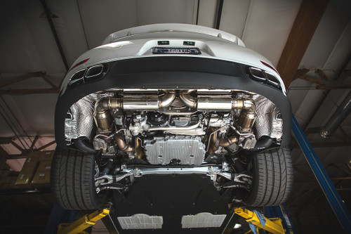 Performance Racing Muffler 14-17 Porsche 991 Turbo Agency Power