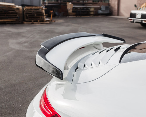 Aeroform Carbon Fiber Wing Lip Spoiler Porsche 991 Turbo | Turbo S Agency Power