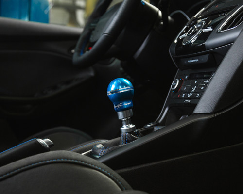 6Speed Aluminum Shift Knob Blue Ford Focus RS Agency Power