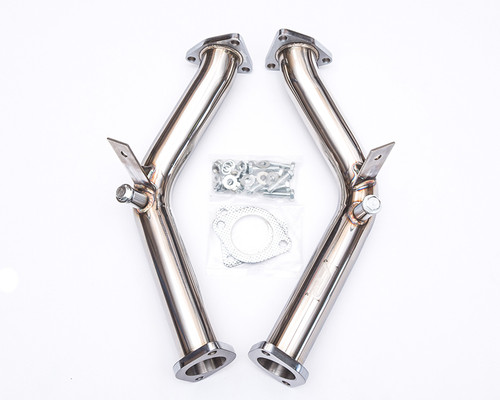 Stainless Steel Race Pipes Infiniti G35 03-06 Agency Power