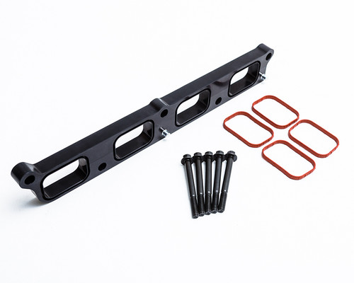 Black Intake Manifold Spacer Ford Focus RS 15-17 Agency Power Black Intake Manifold Spacer Ford Focus RS 15-17 Agency Power