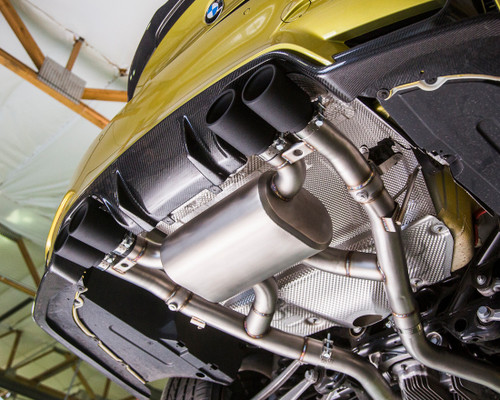Catback Exhaust System Black Tips BMW M3|M4 Agency Power