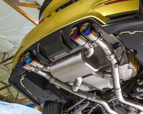 Catback Exhaust System Titanium Tips BMW M3|M4 Agency Power