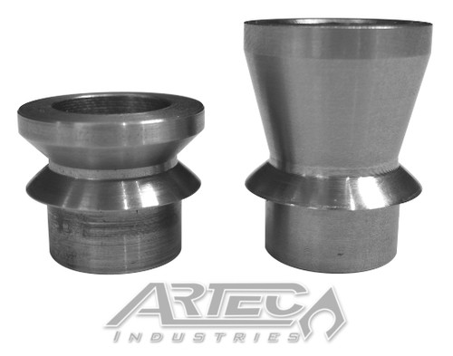 Wide 3/4 Inch High Misalignment Spacers SS 9/16 Inch Pair Artec Industries