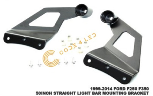 1999-2014 Ford F250 50" Straight Light Bar Bracket