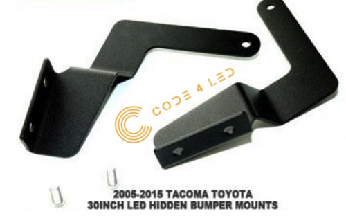 2005-2015 Tacoma Toyota 30" LED Hidden Bumper Mounts