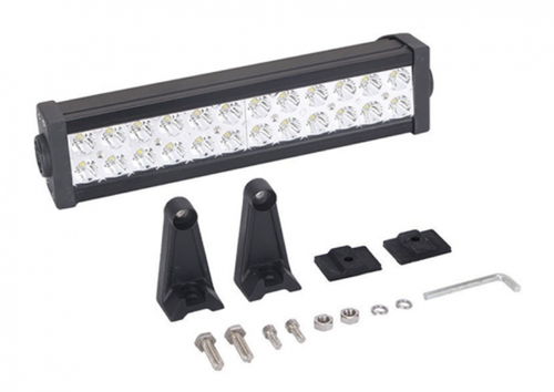 13" 72 Watt Dual Row LED Light Bar Combo