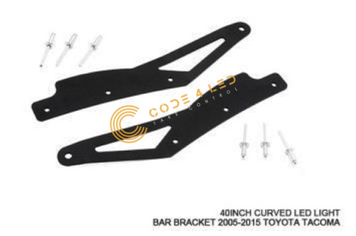 Toyota 2005-2015 40" Curved LED Light Bar Bracket