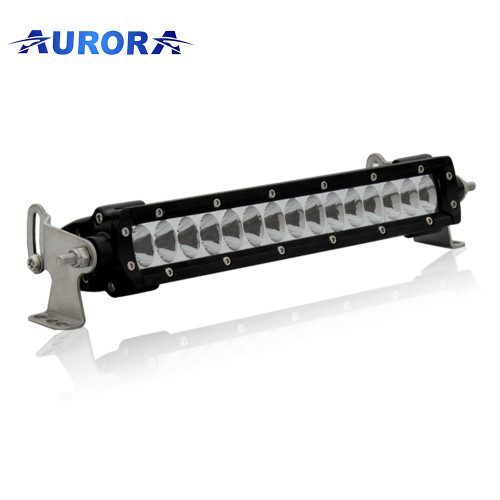 Aurora 10 inch 50 watt Single Row LED Light Bar/Driving Pattern