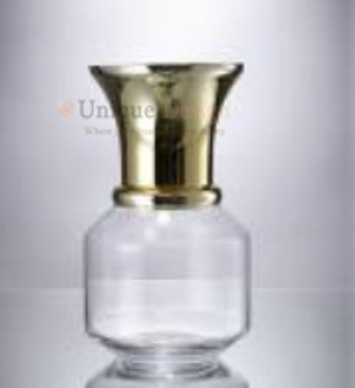 Glass Vase 10101 - High quality Gold ingot 19x29 