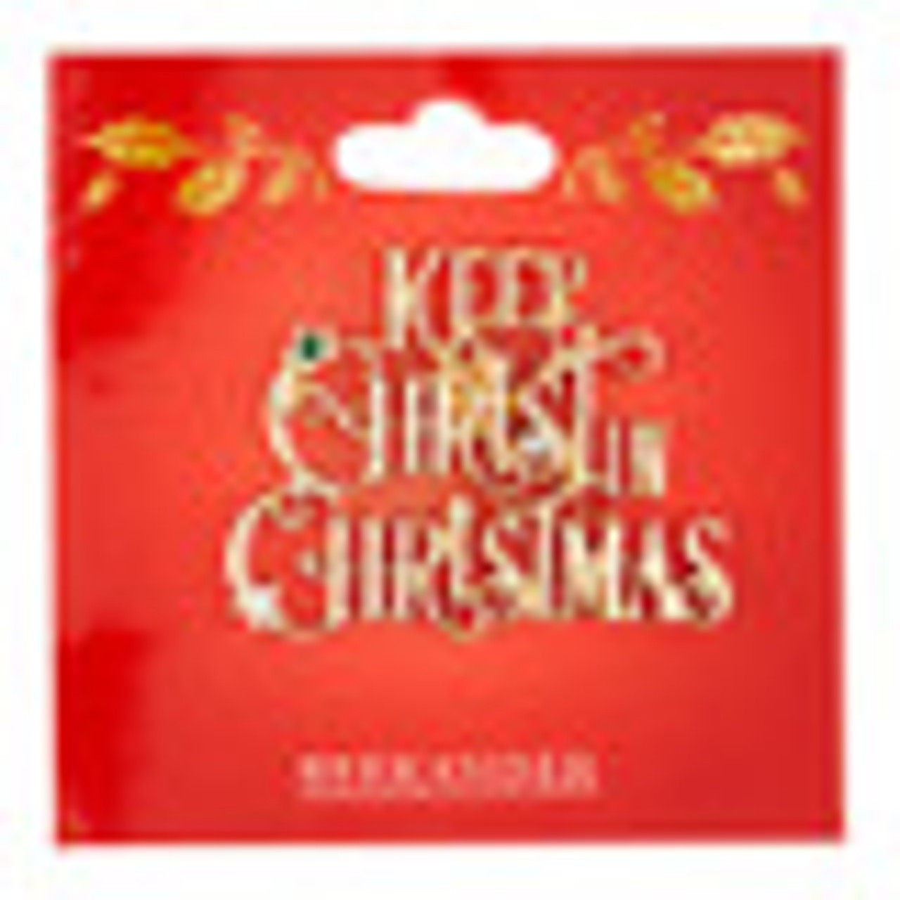 Button Pin Back ” Keep Christ in Christmas Bag of 12