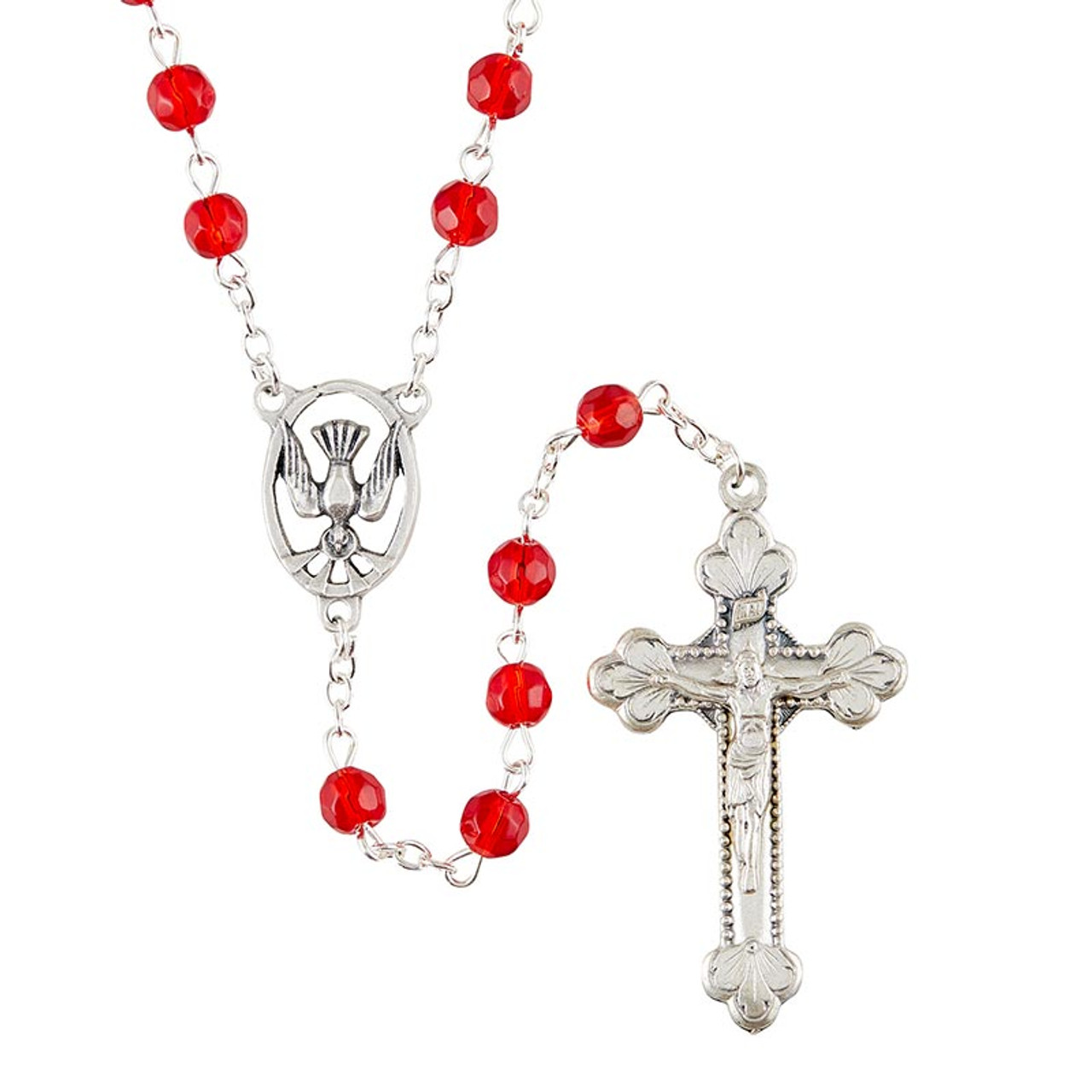 Come Holy Spirit Confirmation Cord Rosary - 12/pk